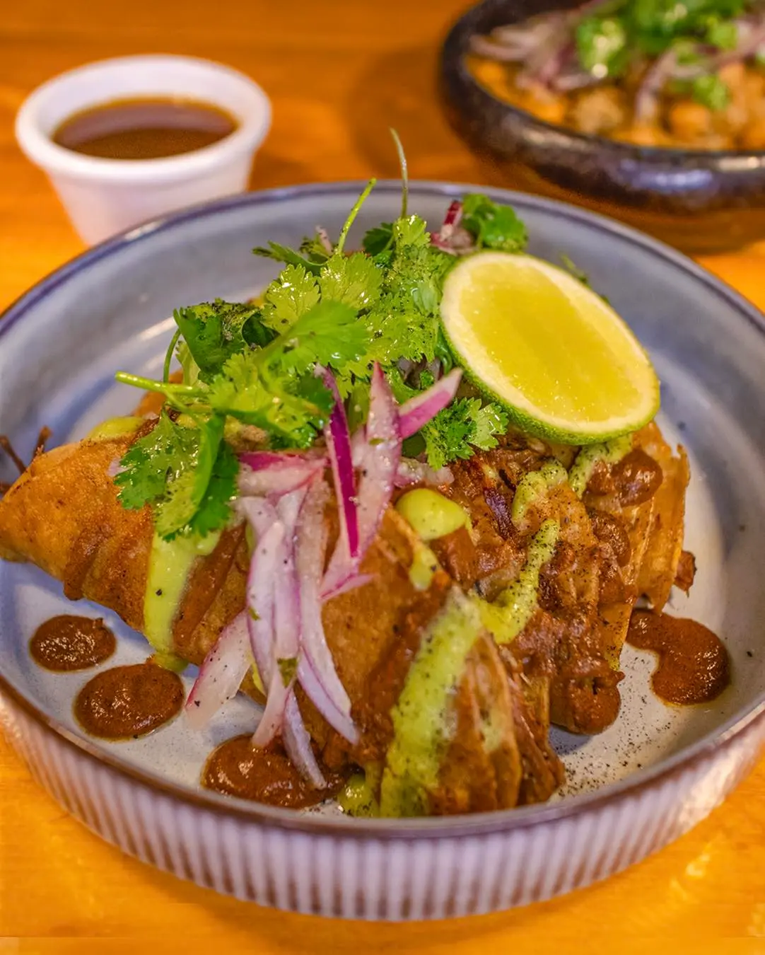 Tacos de la republica de hops